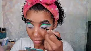 COMO HACER UN LOOK COLORIDO EN CORTE DE PALPADO COMPLETO