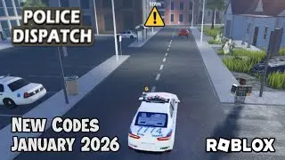 Roblox Dispatch: Police Simulator New Codes January 2026