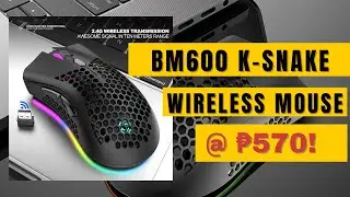 BM600 K-SNAKE ERGONOMIC and COMFORTABLE | @ P570 | 10 meter range | 2.4GHz | WORTH THE PRICE!