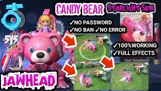 JAWHEAD STARLIGHT SCRIPT SKIN | CANDY BEAR | ✓No Password ✓100%Working ✓No Ban ✓Full Effects