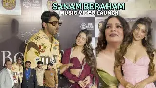Celebrity At Sanam Beraham Song Launch Party | Baseer Ali Isha Malviya Akanksha Puri Archana Gautam