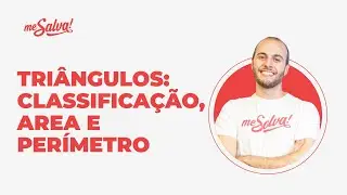 Triângulos: Classificação, Área e Perímetro | AULA do ZERO - Matemática | Me Salva!