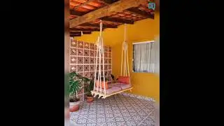 Swing Chair Design Ideas #civil_engrs_ideass #wooden #swing #chair#design#ideas #shorts #yt#outdoors