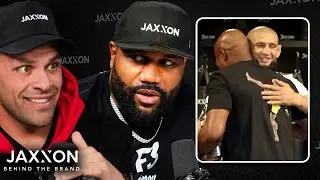 Khamzat Chimaev Meets Anderson Silva at Jaxxon House