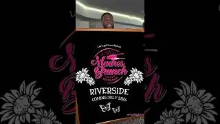 RIVERSIDE WERE COMING‼️🥂 #riverside #brunch #kevinhart #riversidefood