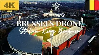 Aerial view of King Baudouin Stadium || Brussels, Belgium 2022