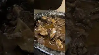 Cooking dinner in a hotel as a single mom &ndash; neckbones, cabbage & rice!