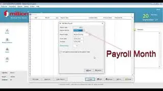 Million Payroll - How to appy Advance Payment