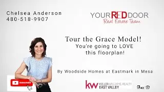 Grace Model Home Tour by Woodside Homes at Eastmark in Mesa, Az