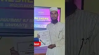 M.A in Assam University,Silchar 🔥🔥🥰🥰 l Hafizur barlaskar ❤️ 1st PG course l#shortvideo#motivation