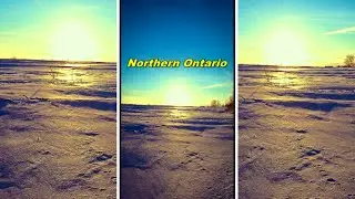 Sunset in Northern Ontario