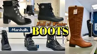 Marshalls SHOP WITH ME For Fall & Winter BOOTS Shopping BOTAS