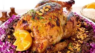 ديك رومى مع ارز بالخلطة + شوربة طماطم + خشاف + زبادى بيتى مع ابلة منال -قناة ست البيت ج1