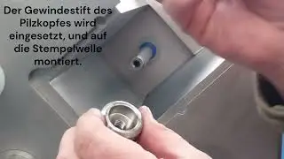 Original Ruehle AR 10 20, Hydraulikzylinder einbauen und einstellen