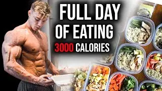 What I Eat To Build Muscle || LEAN BULK Full Day Of Eating (3000 CALORIES)