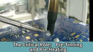 Stop Cold Solder Joints! The Pro Method for a Perfect Connection. #pcba #welding #pcbassembly #smt