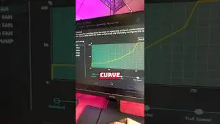 Как настроить кривую вентилятора для игрового ПК #gamingpc #pcgaming #pcbuild