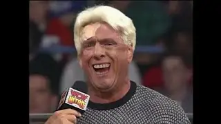 The aftermath of Ric Flair vs. Eric Bischoff at Starrcade '98 but in reverse....