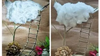 Beautiful Mini Cloud Ladder Craft ☁️ 😍 | Easy DIY Craft 