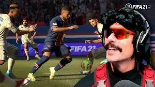 DrDisrespect's First Time Playing FIFA 21 on PS5!