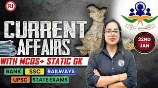 Current Affairs Today | 22 January 2026 Current Affairs | Aditi Mam Live