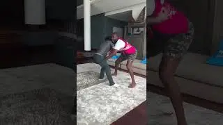 Jon Jones Wrestling with Russian