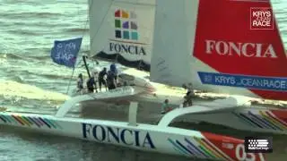 Guichard's Spindrift are Speed Kings of New York on their MOD 70