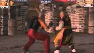 Dead or Alive 2, Tag Team Mode, Hayabusa & Leon