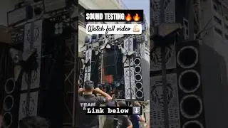Mj Sound Meerut Sound Testing In Bareilly Ganesh Visarjan 2024 #shorts #trending #viral #viralvideo