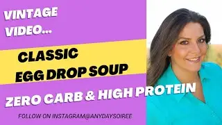 How to make Egg Drop Soup . Zero Carbs.