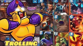 Trolling 😂 Opponents In Master 3 Castle? Castle Crush Gameplay 