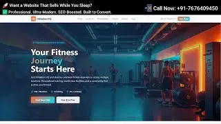Buy Gym Website with Location-Based Discovery & Membership Plans | Responsive & SEO Optimized