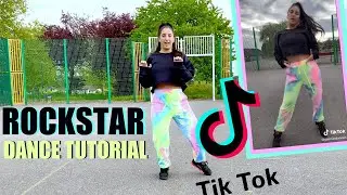 ROCKSTAR DaBaby ft. Roddy Ricch Tik Tok Dance TUTORIAL for Beginners!