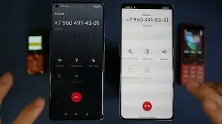 QUAD INCOMING CALL ONEPLUS 8 PRO + 11R ACE 2 VS NOKIA 150 + BQ NANO OUTGOING CALL