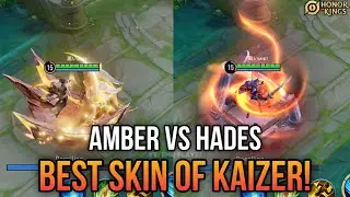 HOK: KAIZER SKIN COMPARISON | Hades VS Amber Era | Which skin is the best? Honor of kings
