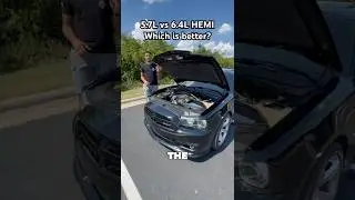 5.7L HEMI vs. 6.4L HEMI. Which one is better? #mopar #dodge #srt #rt #hemi #chrysler #stellantis #v8