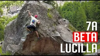 BETA - LUCILLA 7A - Boulder BETA | Val di Mello