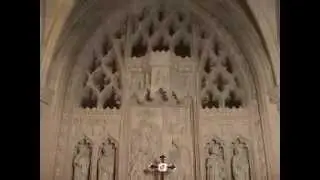 National Cathedral Tour: Bethlehem Chapel Stone Carvings