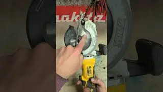 Don't try this at home. Broken Dewalt cordless saw fix. #broken #dangerous #fix