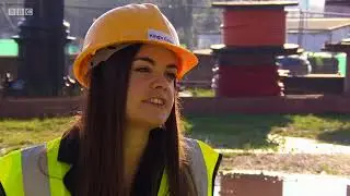 Blue Peter visit Kings Cross Gasholders