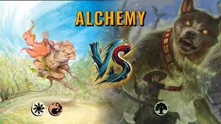 MTG Alchemy - Boros Aggro by CunicoliGoblin VS Mono Green Aggro by ShadowProphetX