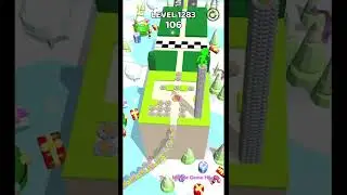 Gameplay top mobile games Relaxing n satisfying game iOS/ANDROID Stacky Dash  #gameplay Level 1283