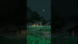 night ambience sounds and water sounds#shortsvideo #nightambience #watersounds #ambiencesounds