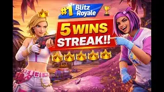 🔴 5 CONSECUTIVE BLITZ ROYALE WINS! 🏆 (High Skill Gameplay)