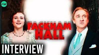Tom Felton and Thomasin McKenzie Talk Fackham Hall | FandomWire Interview