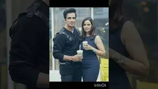 Sonu Sood with wife😍😍😍🔊#bollywood #actor #sonusood #wife #couple #helping #hand #mumbai #couplegoals