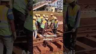 At Noamundi station##labour work##my youtube channel@enzamamofficial