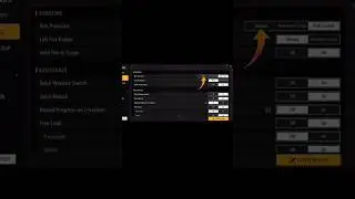 Free Fire Settings Controls How To Aim Precision Full Control And Default #shorts