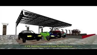 Solar Car Parking System  BIPV | Druidic Energy