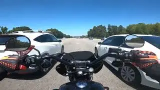 Cruising from Beverly Hills to Ventura County on Harley Davidson Street Bob